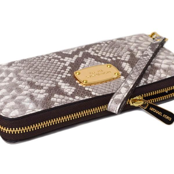 MICHEAL KORS 長財布 MICHAEL KORS（マイケルコース） 長財布 エンボスド レザー パイソン