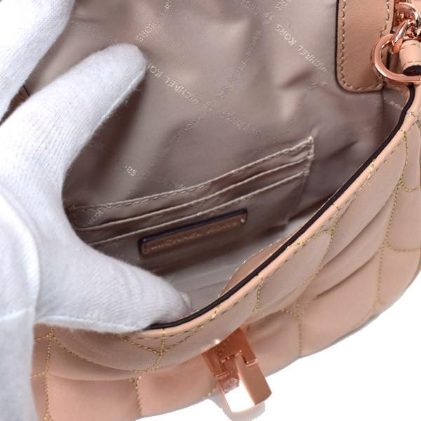 【美品】MICHAEL KORS ショルダーバッグ ピンクベージュ マイケルコース MICHAEL KORS ショルダーバッグ （ピンク