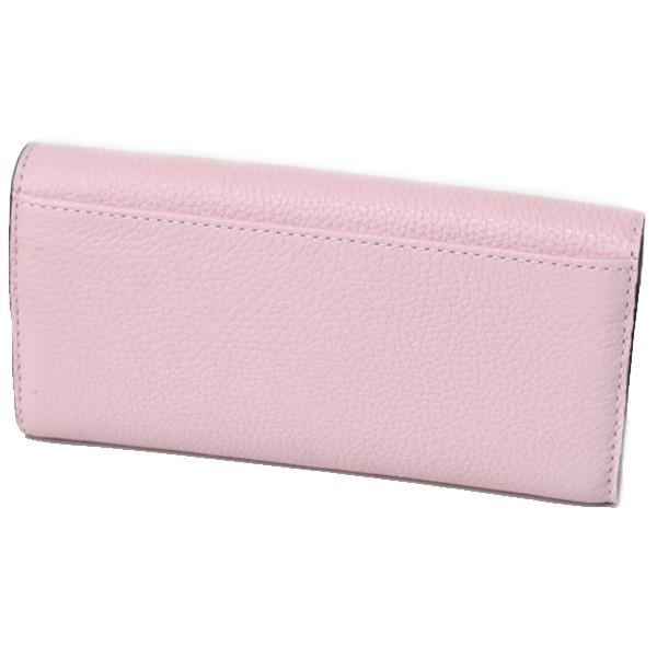 MICHAEL KORS（マイケルコース） 長財布 レザー スリム フラップ 二 