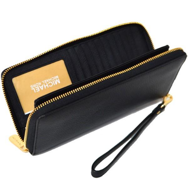 MICHAEL KORS マイケルコース 長財布 レザー アコーディオン ジップ