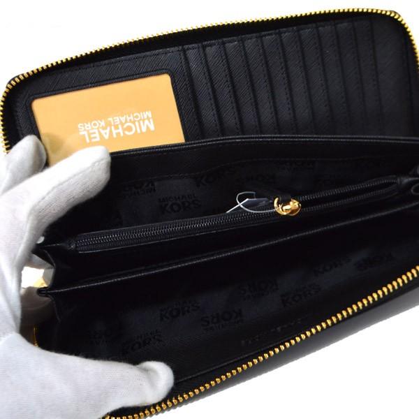 MICHAEL KORS マイケルコース 長財布 レザー アコーディオン ジップ
