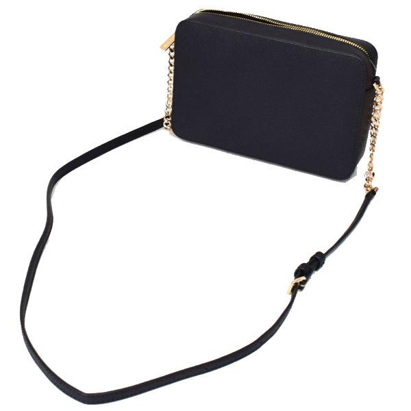 マイケルコース バッグ MICHAEL KORS コーティング レザー 斜めがけ ショルダー クロスボディー バッグ ブラック 35T8GTTC9L MICHAEL KORS（マイケルコース） バッグ コーティング レザー 斜めがけ