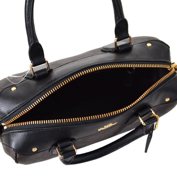 コーチ バッグ COACH シグネチャー ミニ サッチェル 2WAY ボストン