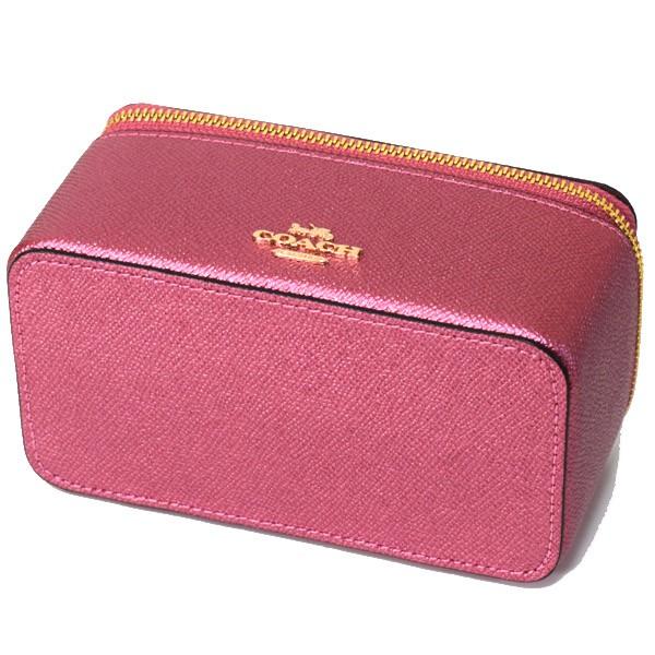 コーチ小物入れ 特価 可愛い COACH コーチ ヒョウ柄 プリント チェーン