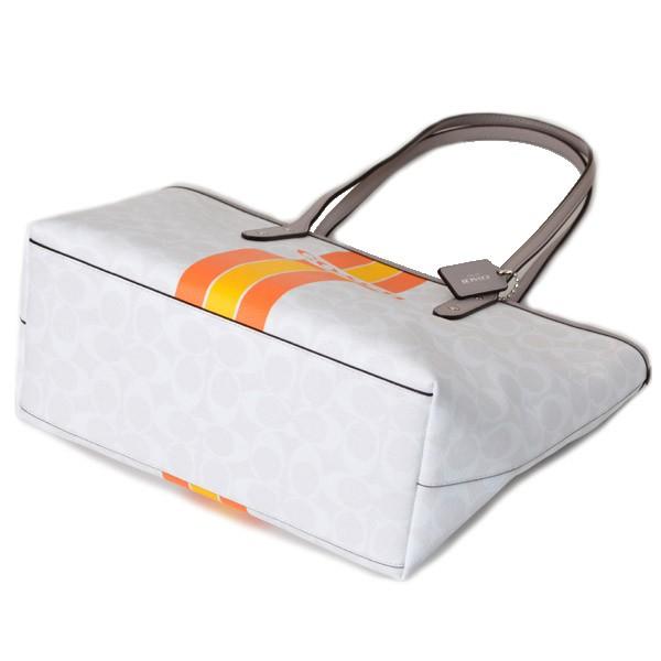 COACH（コーチ） バッグ レディース ヴァーシティ ストライプ ジップ