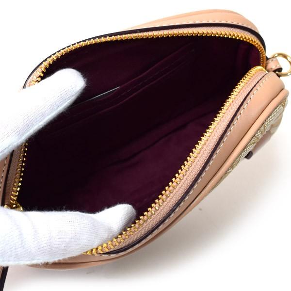 コーチ バッグ COACH シグネチャージャガード カーフレザー アイビー 3way ショルダー クラッチ ウエスト バッグ ライトカーキ×ビーチウッド (箱あり) 38687 COACH（コーチ） バッグ シグネチャージャガード カーフレザー