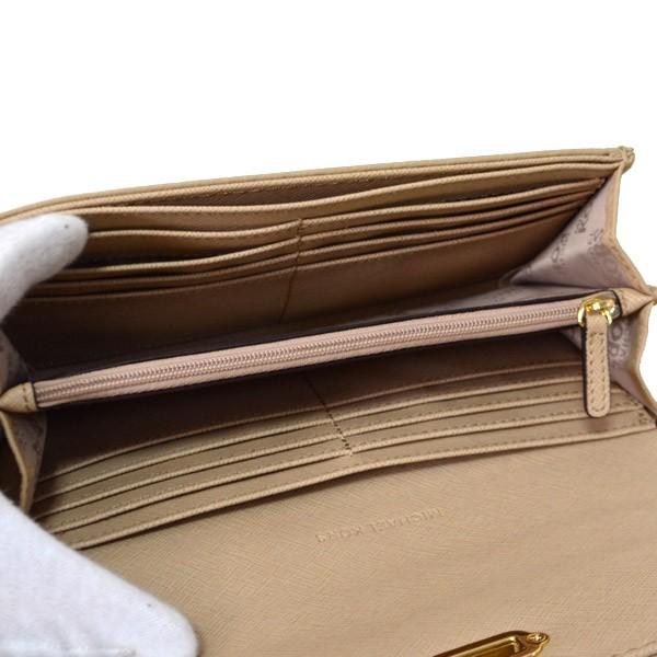 MICHAEL KORS マイケルコース 長財布 ターンロック レザー 二 MICHAEL KORS マイケルコース 長財布 ターンロック レザー 二