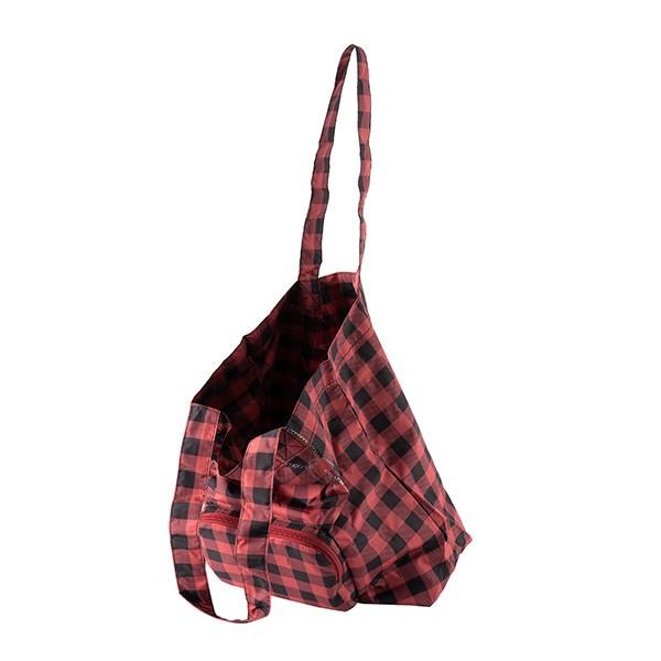 COACH（コーチ） バッグ ナイロン ギンガム チェック 折り畳み エコ