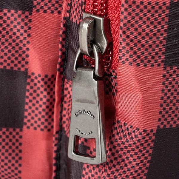 COACH（コーチ） バッグ ナイロン ギンガム チェック 折り畳み エコ