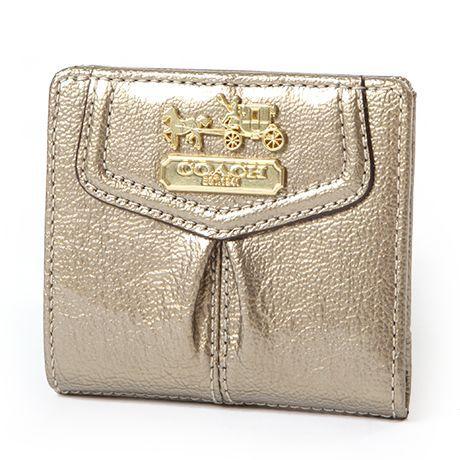 COACH（コーチ） 財布 マディソン パンテント レザー スモール