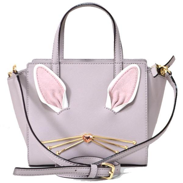 【タイムセール!】 ケイトスペード バッグ katespade コーティングレザー うさぎ ラビット エコファー クロスボディ 斜め掛け 2WAY ショルダー ハンドバッグ マルチ 4757, イナベグン 5d4b03b9