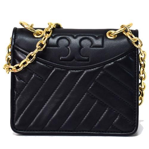 ✨人気✨トリーバーチキルティングレザーチェーンショルダーバッグ黒