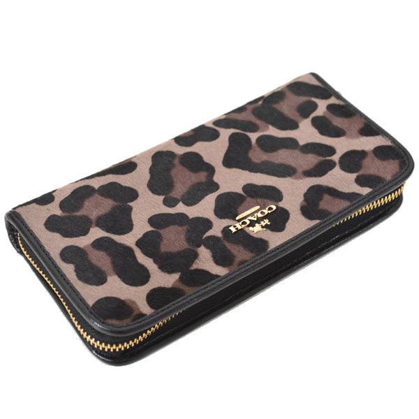 COACH コーチ 長財布 ヒョウ柄 レオパード オセロット COACH コーチ 長財布 ヒョウ柄 レオパード オセロット