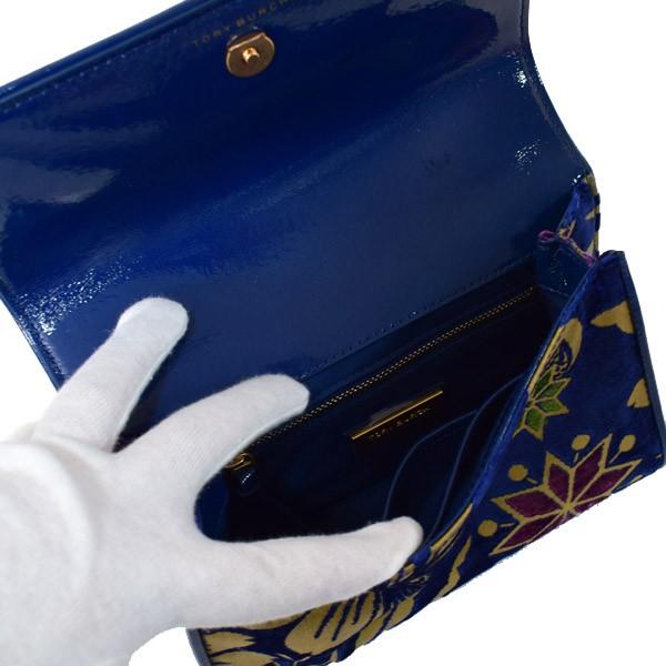 TORY BURCH（トリーバーチ） バッグ スエード ナイロン 花柄