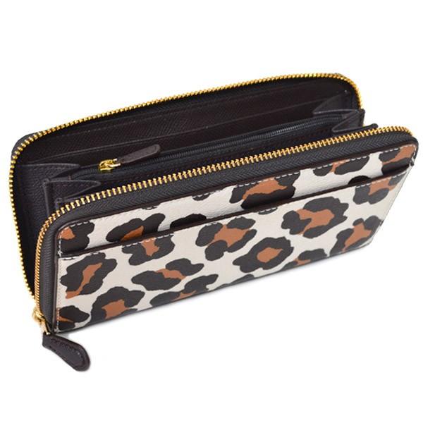 COACH（コーチ） 長財布 ラグジュアリー オセロット ヒョウ柄