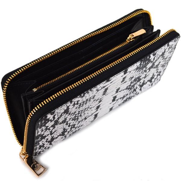 COACH（コーチ） 長財布 パイソン エンボスド レザー アコーディオン