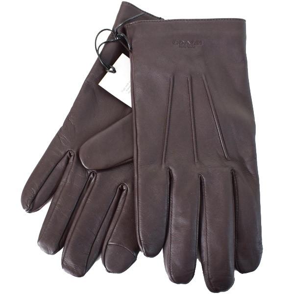 おすすめ 冬に必須の手袋 コーチ 手袋 Coach メンズ シープレザー ウール 羊皮 ベーシック タッチパネル スマホ対応 グローブ 手袋 マホガニー Xl 541 財布 帽子 ファッション小物 Savannah Osc Com