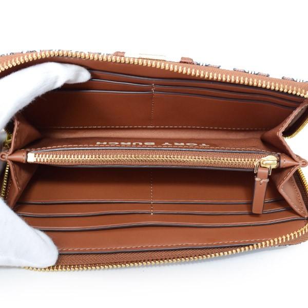 TORY BURCH（トリーバーチ） 長財布 コーティングキャンバス レザー