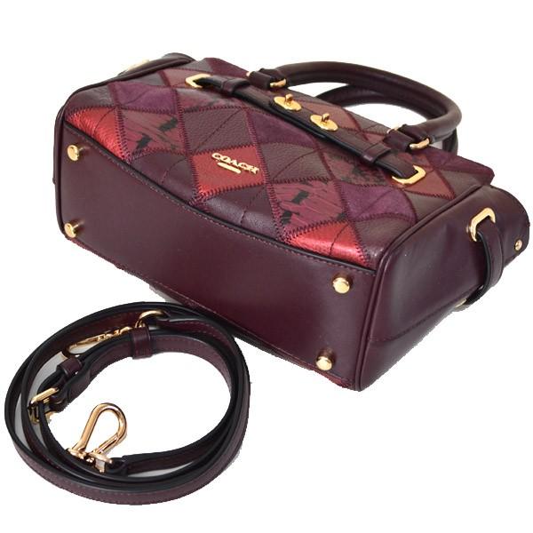 COACH（コーチ） バッグ スエード パッチワーク スワッガー キャリー 