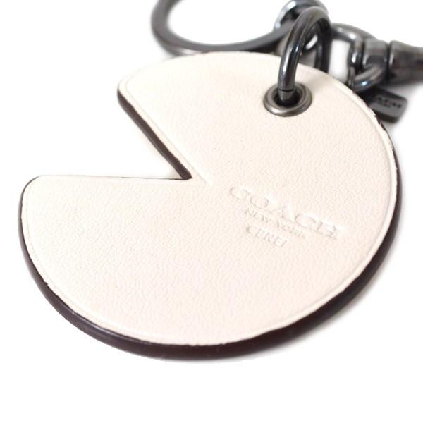 COACH（コーチ） キーホルダー パックマン レザー キーリング