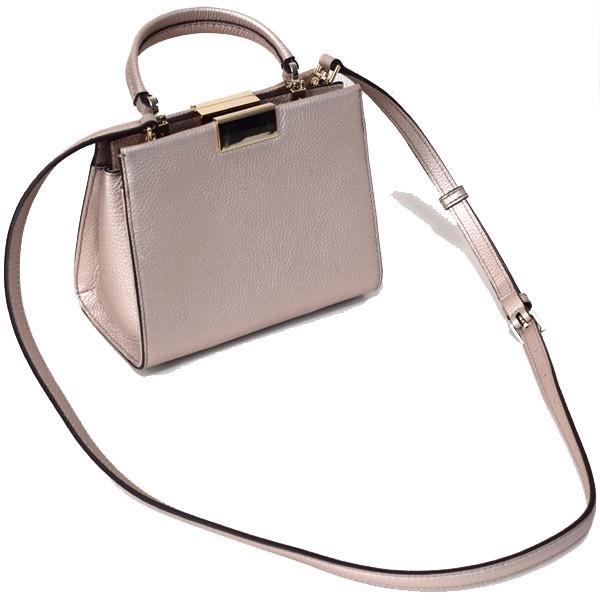 ケイトスペード バッグ　katespade レザー アインズリー ビジュー ミニ クロスボディ2WAY サッチェル ショルダー ハンドバッグ メタリックブラッシュ 5699 kate spade NEW YORK（ケイト・スペード ニューヨーク） ケイト