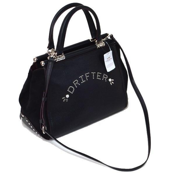 COACH（コーチ） バッグ グラブタン レザー ウェスタン リベット