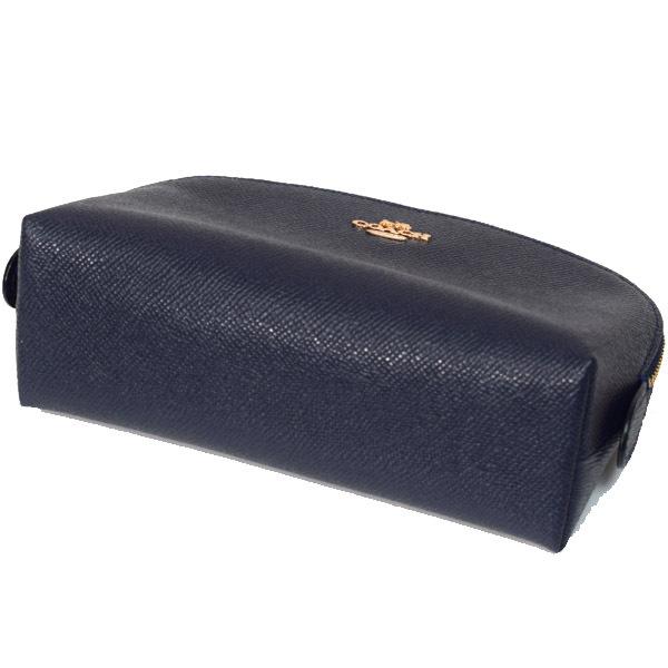 COACH コーチ コスメポーチ クロスグレインレザー COACH コーチ コスメポーチ クロスグレインレザー