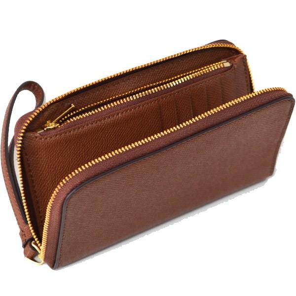 COACH（コーチ） 財布 クロスグレイン レザー ジップ フォン iPhone