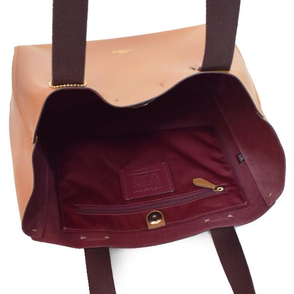 COACH（コーチ） バッグ ダービー べブルドレザー トート ショルダー