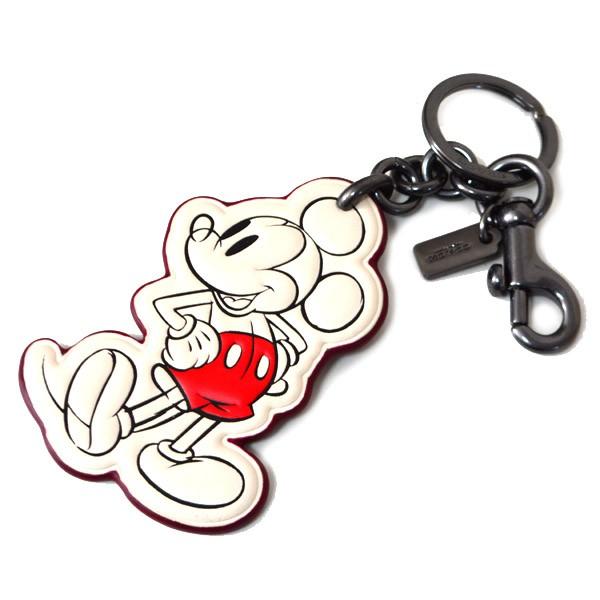 ついに再販開始 ミッキーマウス ディズニー Coach キーホルダー コーチ お気に入りのバッグにプラスしても可愛い コラボ 594 チャーク キーホルダー キーリング レザー クラシック 財布 帽子 ファッション小物 Www Classicreplacements Com