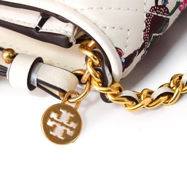 TORY BURCH トリーバーチ バッグ レザー フレミング 花柄 TORY BURCH トリーバーチ バッグ レザー フレミング 花柄