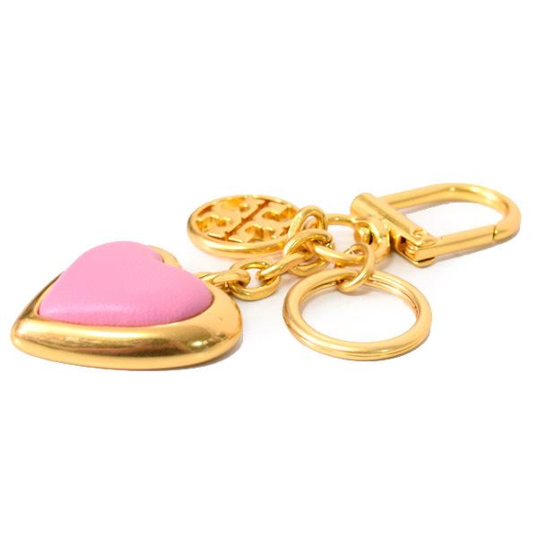 TORY BURCH トリーバーチ キーホルダー レザー ブラス ロゴ TORY BURCH トリーバーチ キーホルダー レザー ブラス ロゴ