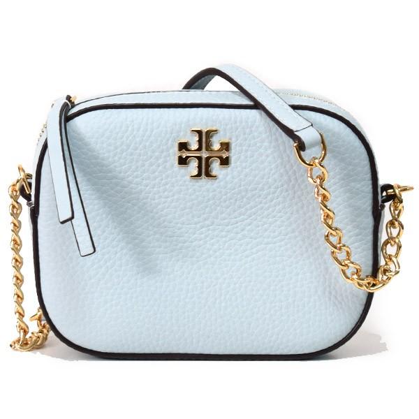 トリーバーチ バッグ TORY BURCH レザー ロゴ ラウンド チェーン