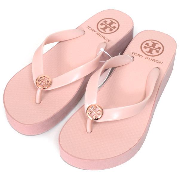 TORY BURCH（トリーバーチ） サンダル ラバー ロゴ ウェッジ 厚底