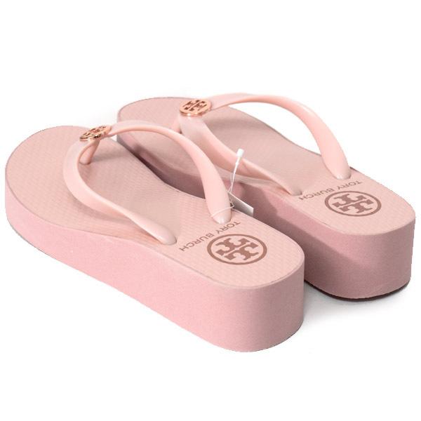 TORY BURCH トリーバーチ サンダル ラバー ロゴ ウェッジ 厚底 TORY BURCH トリーバーチ サンダル ラバー ロゴ ウェッジ 厚底