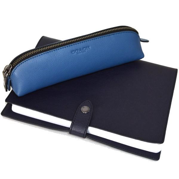 COACH コーチ レザー A5 ノートブック ペンケース セット 64286