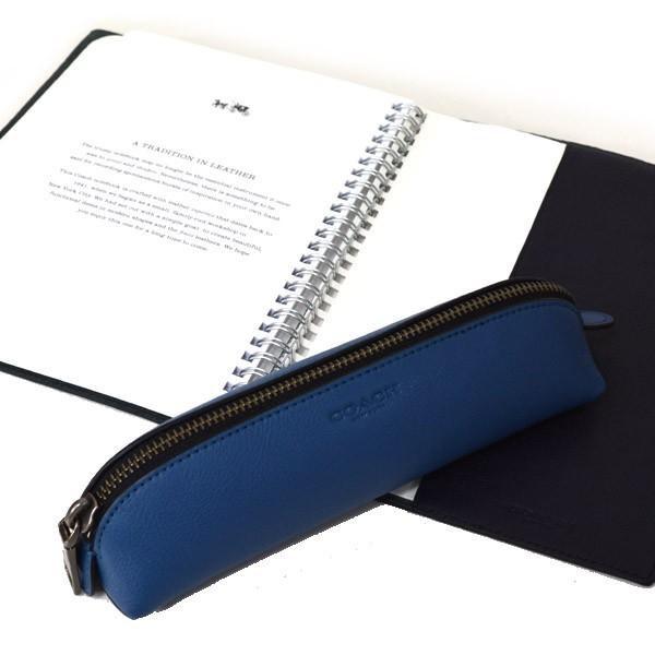COACH コーチ レザー A5 ノートブック ペンケース セット 64286