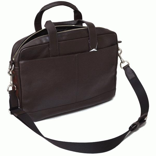 COACH ブリーフケース COACH】コーチ メンズ レザー ジップ コミューター ビジネス