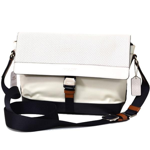 コーチ メンズバッグ COACH メンズ レザー パンチング ストライプ 