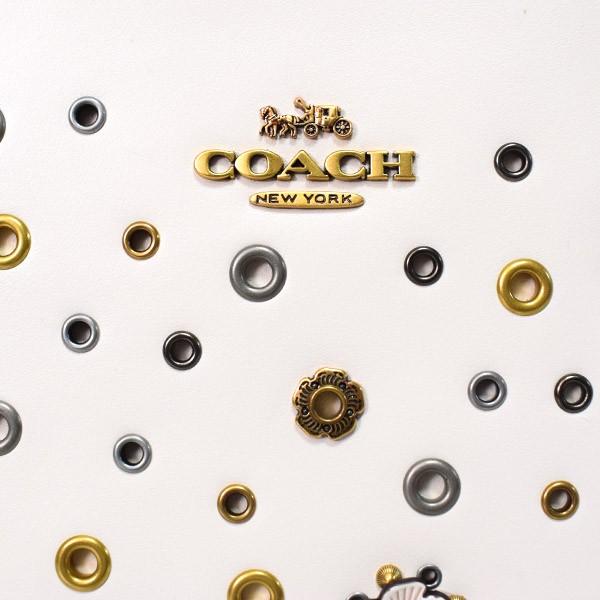 COACH（コーチ） バッグ カーフレザー スキャター リベット 花柄