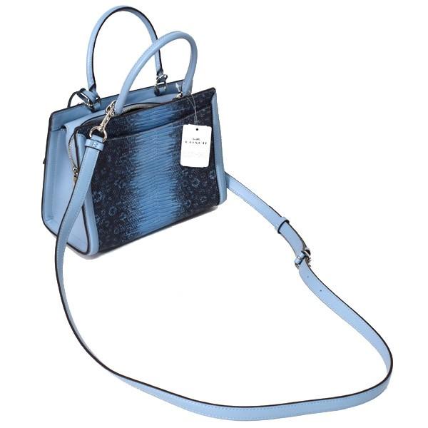COACH コーチ バッグ リザード エンボスレザー カーフレザー スモール 