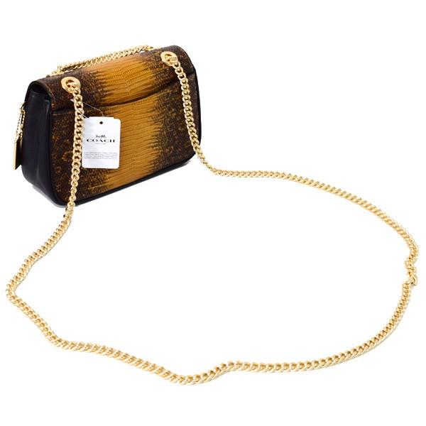 COACH コーチ バッグ リザードエンボスレザー スムースレザー ミニ  