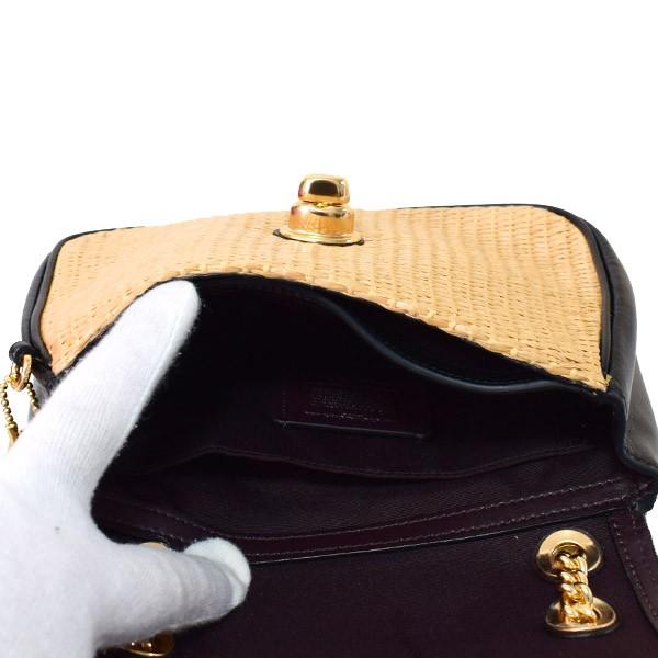 COACH（コーチ） バッグ シンセティックストロー スムースレザー