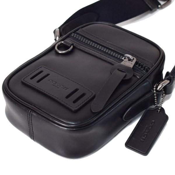 コーチ バッグ Coach メンズ カーフレザー テレイン クロスボディー ショルダー バッグ ブラック ブランド専門店 パイクストリート 通販 Yahoo ショッピング