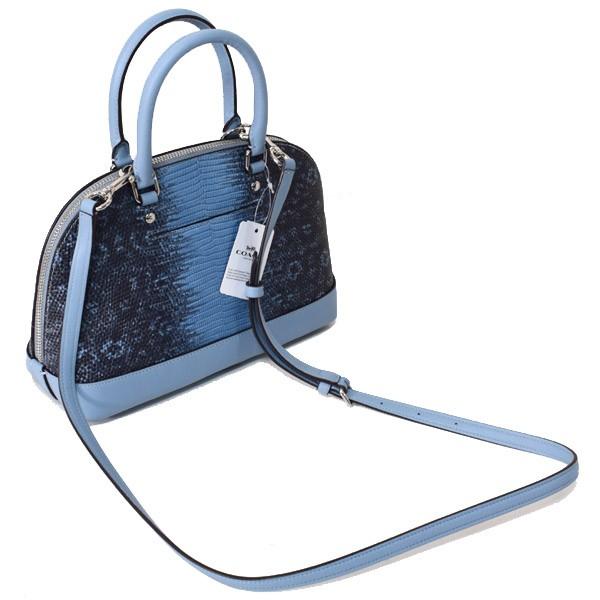 COACH コーチ バッグ リザード エンボスレザー スムースレザー ミニ 
