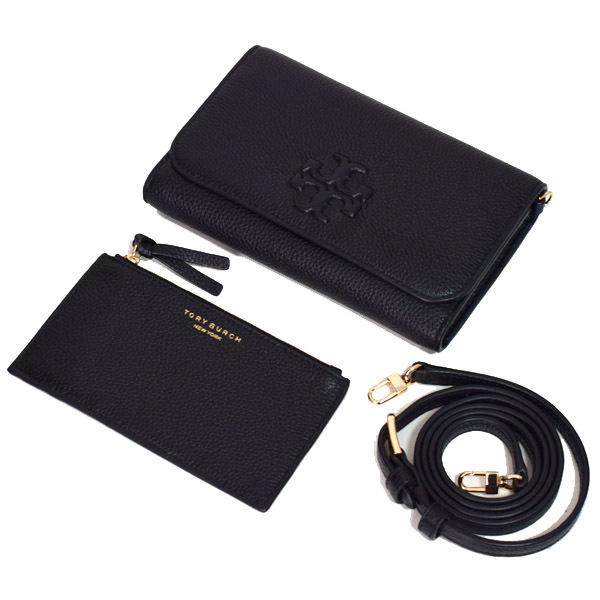 トリーバーチ バッグ TORY BURCH レザー フラット ウォレット 2way  