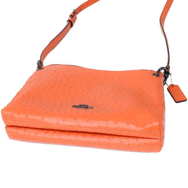 COACH（コーチ） バッグ オーストリッチエンボスレザー ミア ダブル