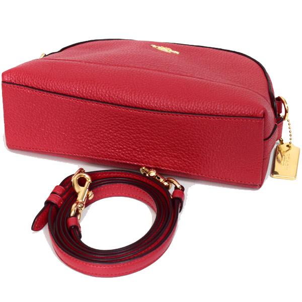 COACH（コーチ） バッグ ペブルレザー ドーム クロスボディ 2way