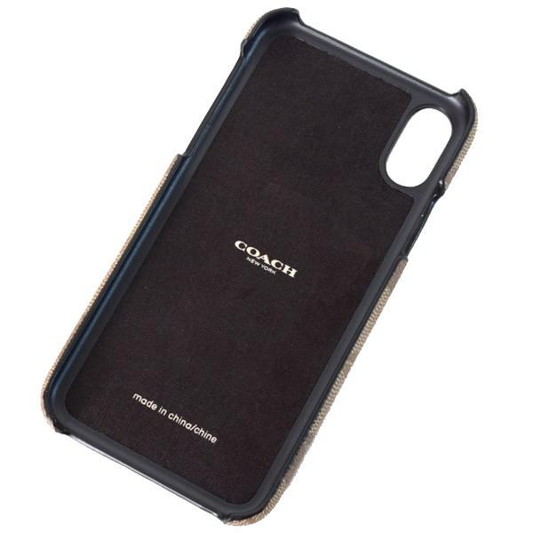 コーチ 小物 COACH コーティングキャンバス WhIsBe ウィズビー コラボ シグネチャー ヴァンダル ガミー ベア iPhoneX/Xs（iPhone10/10s）専用 ケース タン 76856｜pike-st｜05