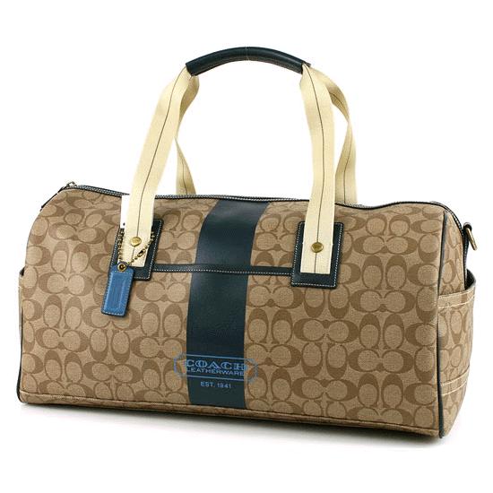 COACH（コーチ） チェルシー シグネチャー ラージ ボストンバッグ